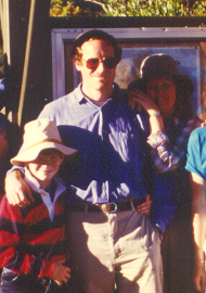 [John, Kathy, and David in New Zealand]